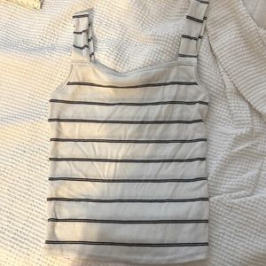 Caution to the Wind Striped Tank